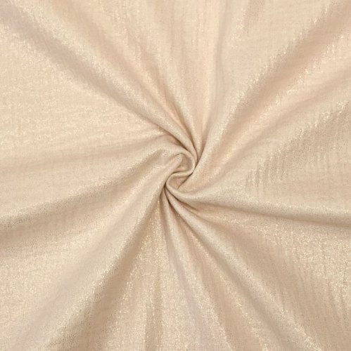 Musselin - Glitter - sand