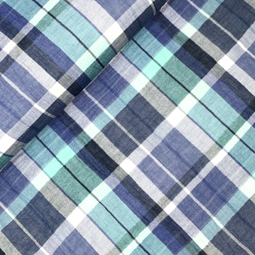 Preview: RESTSTÜCK 1,40m !!! - Musselin - Karelle - denim