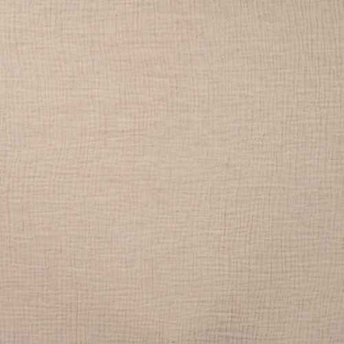 Musselin Leinen - uni - sand