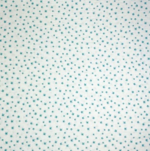 Preview: Musselin - Little Flowers - weiss