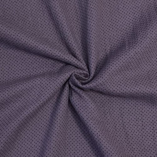 RESTSTÜCK 70cm !!! - Musselin - Mini Dots - mauve
