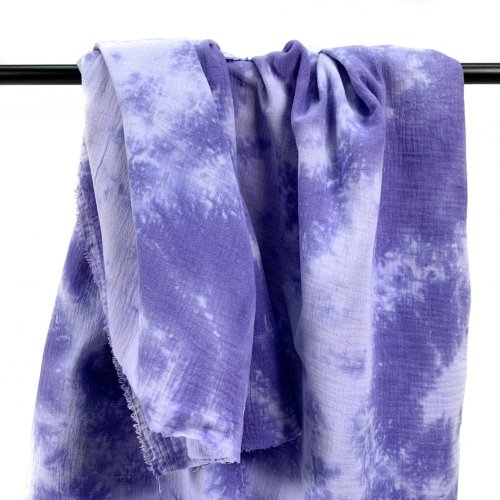 Musselin - Simply Batik - lila
