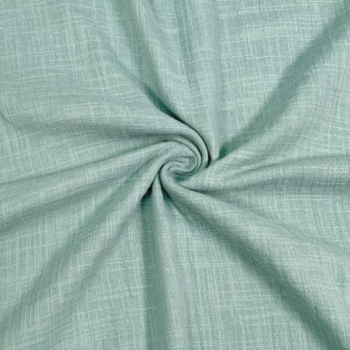 Musselin Slub - dusty mint
