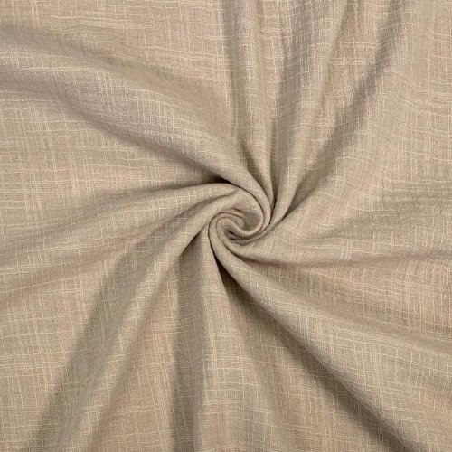 Musselin Slub - sand