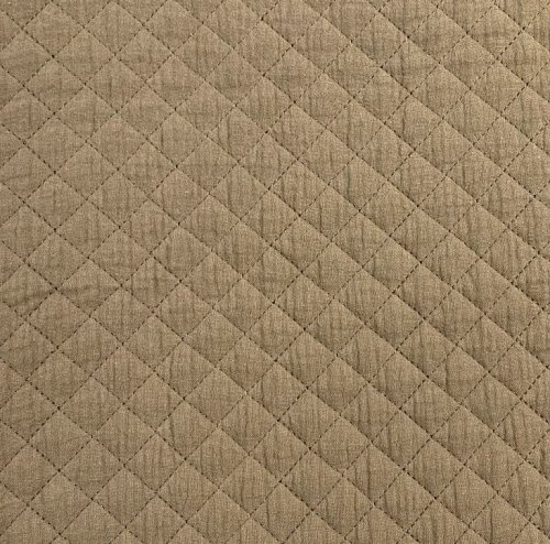 Musselin - Stepper - Raute klein - beige