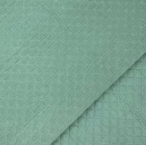 Musselin - Stepper - Raute klein - mint