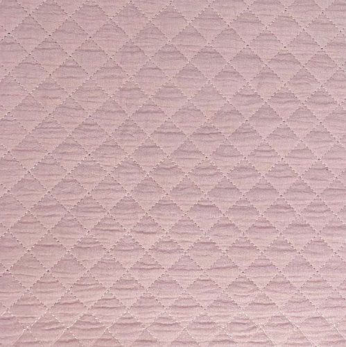 Musselin - Stepper - Raute klein - rosa