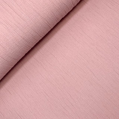 Preview: RESTSTÜCK 0,90m !!! - Musselin - gesteppt - rose