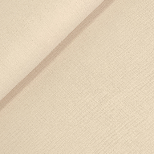 Preview: RESTSTÜCK 0,40m !!! - Musselin - uni - creme