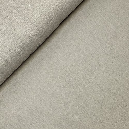 Musselin - uni - taupe