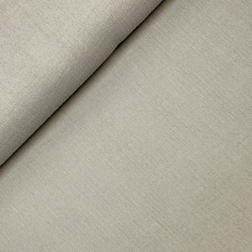 Preview: RESTSTÜCK 2,10m !!! - Musselin - uni - taupe