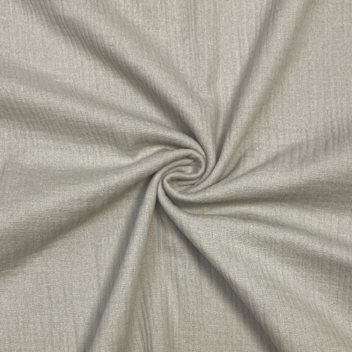 RESTSTÜCK 2,10m !!! - Musselin - uni - taupe