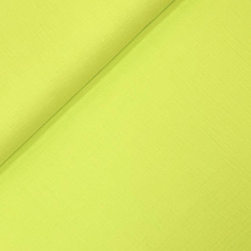 Musselin - uni - yellow neon