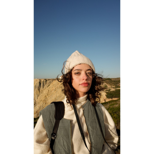 Preview: RESTSTÜCK 0,60m !!! - Musselinstepper - Dana - moos green