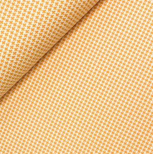 Bio Jacquard Jersey - Navigator Knit - A17/72 -  meringa/curry - Ahoy - Hamburger Liebe