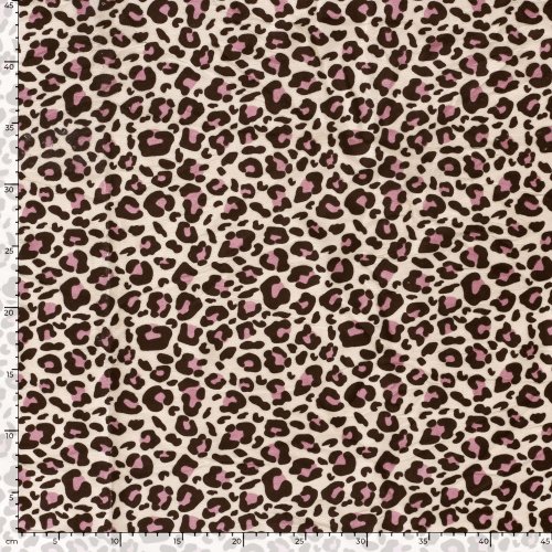 Nicky Velours - Leny Leopard - beige/rose