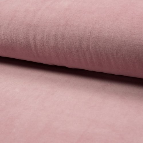 Nicky Velours - uni - new dusty pink