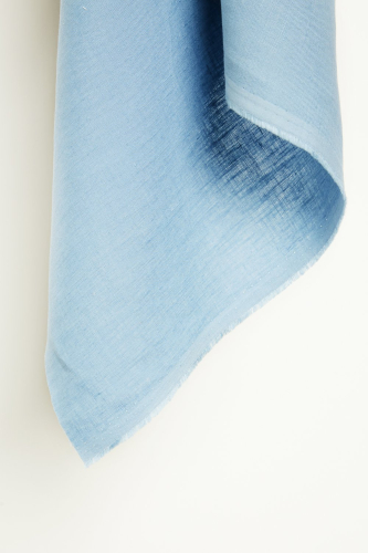 Preview: RESTSTÜCK 0,80m !!! - Leinen - Nisa softened - faded blue - Mind the Maker