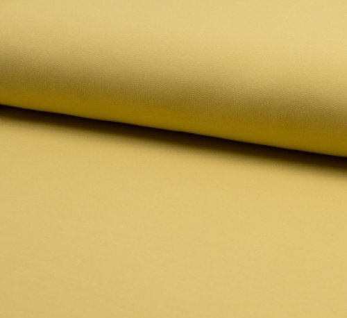 Bio French Terry - uni -  dusty yellow