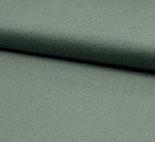 Bio Baumwoll Popeline - uni - dusty mint