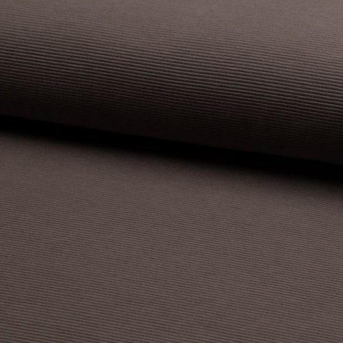 Rib Jersey - Ottoman - dusty brown