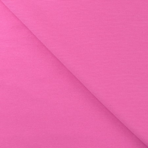 Preview: RESTSTÜCK 0,50m !!! - Rib Jersey - Ottoman - fuchsia