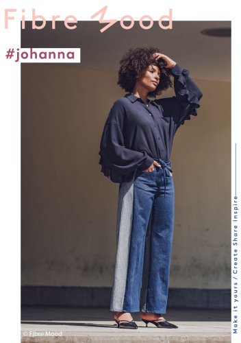 RESTSTÜCK 0,90m !!! - Sweat - jogging brush - dark blue - Fibremood No. 35