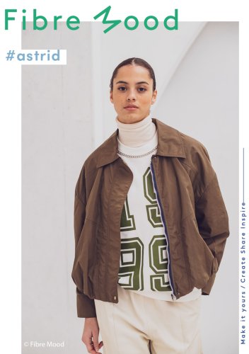 Funktionsstoff - wasserabweisend - brown - Fibremood No. 37