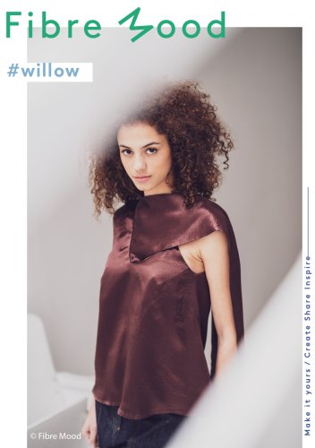 Satin - Crinkle - dark brown - Fibremood No. 37