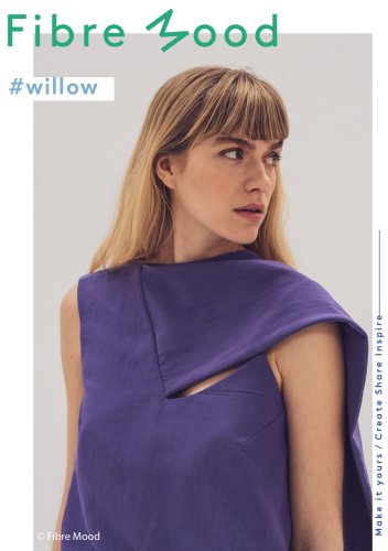 Viskose Twill - uni - violet - Fibremood No. 37