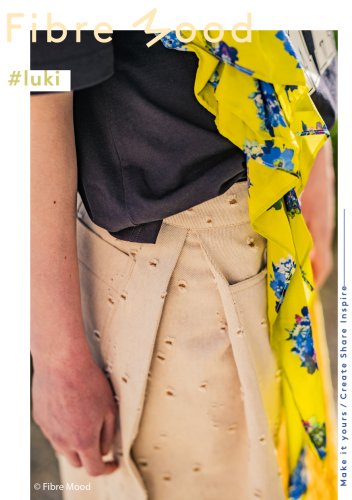 Preview: Light Denim - Broken - beige - Fibremood No. 38