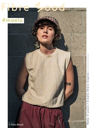 Preview: Frottee Jacquard - Struktur - ecru - Fibremood No. 38