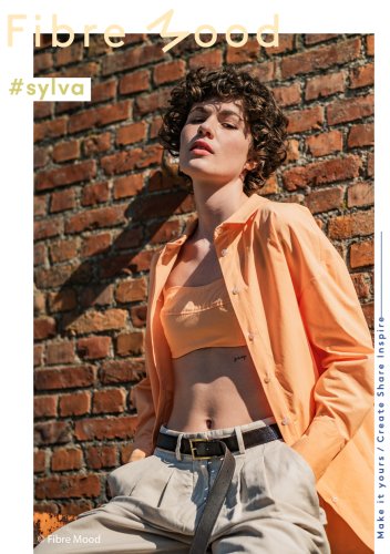 Preview: Baumwoll Popeline - stone washed - peach - Fibremood No. 38