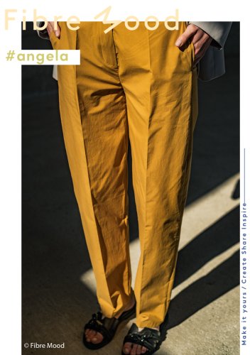 Preview: Baumwoll Popeline - stone washed - otter brown - Fibremood No. 38