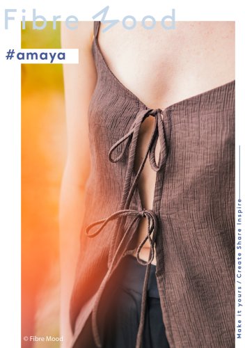 Preview: Lyocell Crepe - Shiny - dark brown - Fibremood No. 39