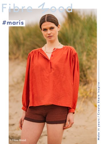 Preview: Viskose - Shiny - orange - Fibremood No. 39