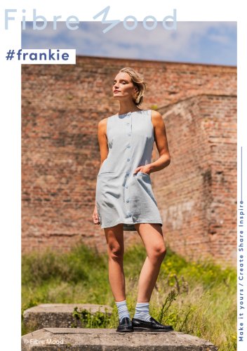 Preview: Bio Baumwoll Hanf - Light denim bleached - light blue - Fibremood No. 39