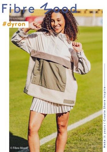 Wasserfester Outdoor/Sport Stoff - mid grey - Fibremood Spezial No. 4