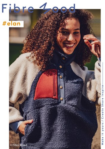 Teddyplüsch - uni - jeans - Fibremood Spezial No. 4
