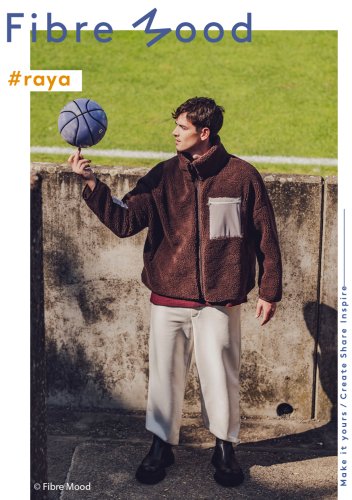 Teddyplüsch - uni - bordeaux - Fibremood Spezial No. 4
