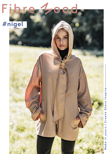 Preview: Bambus Twill - Stripes - beige - Fibremood Special No. 5