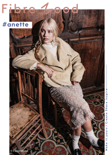 Preview: Mantelstoff - brushed - vanille - Fibremood Special No. 5