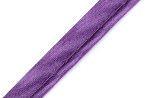 Paspelband unelastisch - Satin - lila - 10 mm
