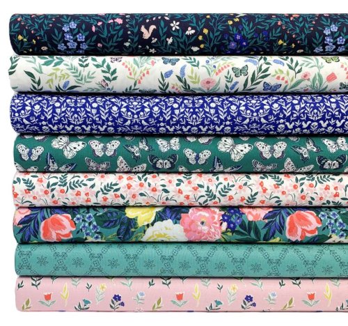 Bio Baumwolle - Daffodil - Perennial - Cloud9 Fabrics