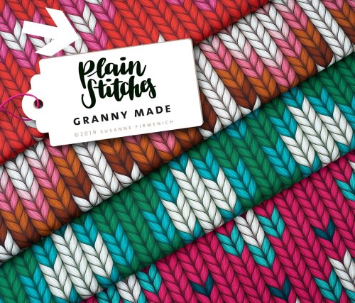 RESTSTÜCK 80cm !!! - Bio Jersey - Granny Made - Col. 01 - Plain Stitches - Hamburger Liebe - Albstoffe