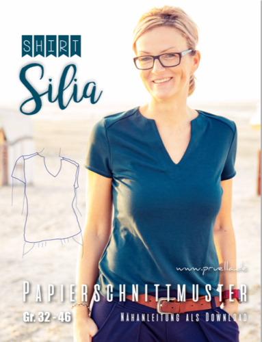 Papierschnittmuster - Shirt Silia - Damen - Prülla