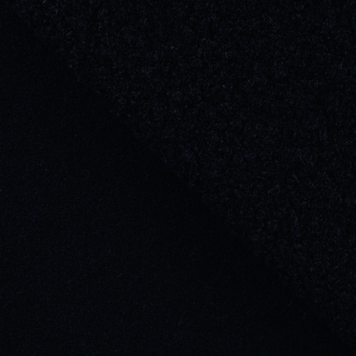 Preview: RESTSTÜCK 1,40m !!! - Bouclé - Maxi - navy