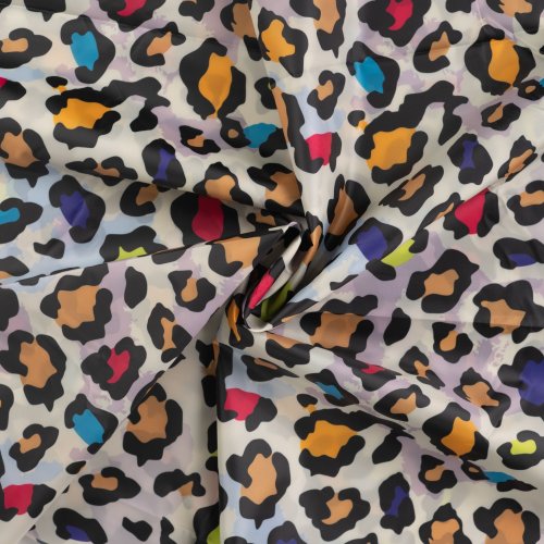 Regenstoff - wasserabweisend - Leo - multicolor