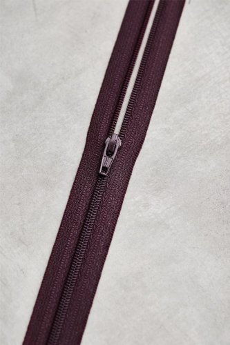 Reißverschluss - Basic Coil - 18cm - maroon