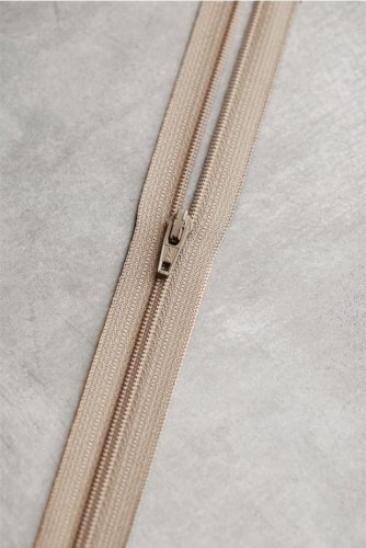 Reißverschluss - Basic Coil - 18cm - warm sand